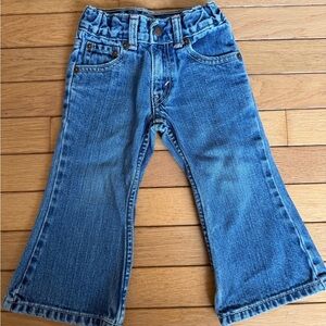 Levi's Kids Blue Denim Flare Jeans